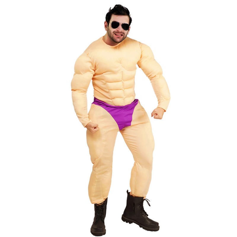 DSplay Men's Muscle Jumpsuit Costumes (jumpsuit) - Image 3